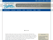 Tablet Screenshot of midatlanticentry.com